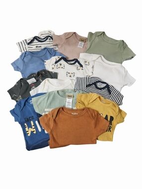 Assorted Baby T-Shirts - Multicolor